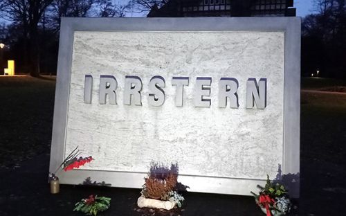 Irrstern Lichter gegen Dunkelheit