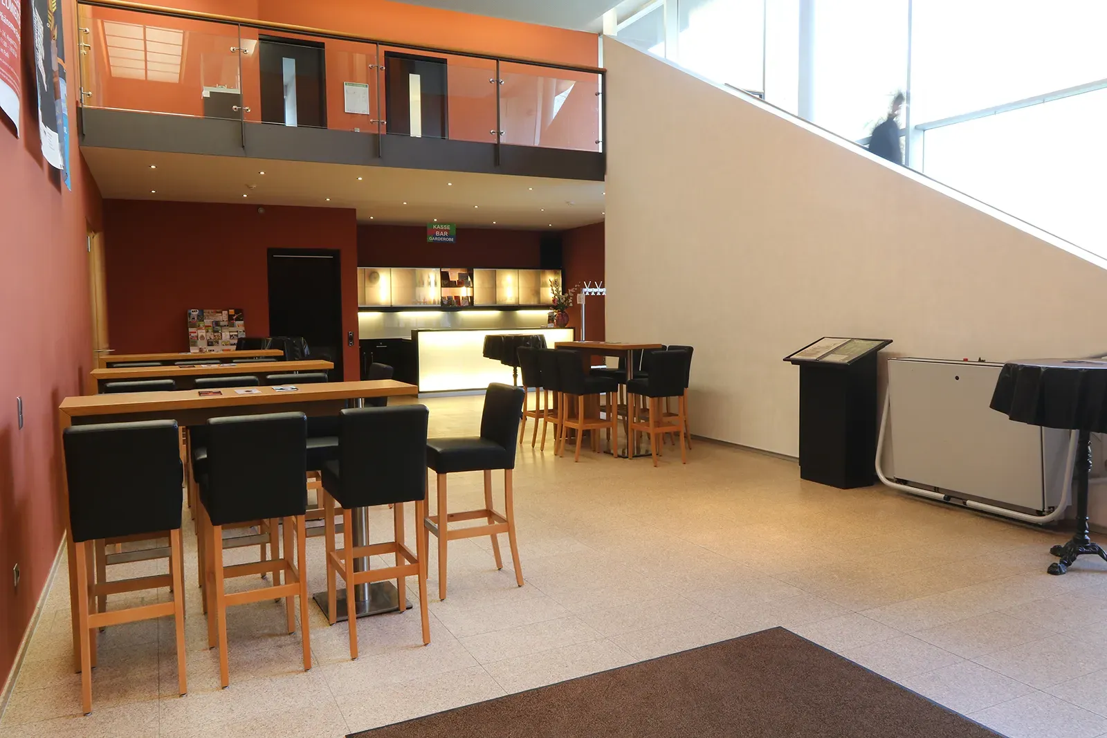 Annenansicht vom Foyer in Haus im Park